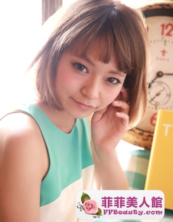 日系圓臉女生髮型推薦 修顏時尚顯清新