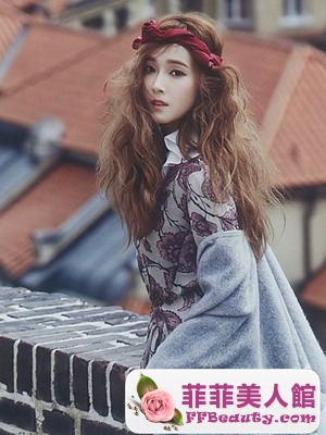 Jessica《CECI》雜志10月號  蓬蓬卷髮演繹復古風情