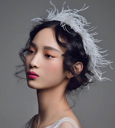 韓式唯美新娘髮型圖片 打造仙兒范造型