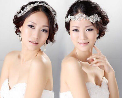 最流行的新娘頭飾推薦 為裝扮錦上添花