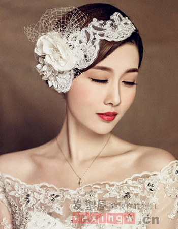 簡約韓式新娘髮型    把握浪漫時光