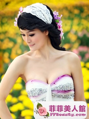 冬季唯美韓式新娘髮型   氣質髮型成就完美新娘
