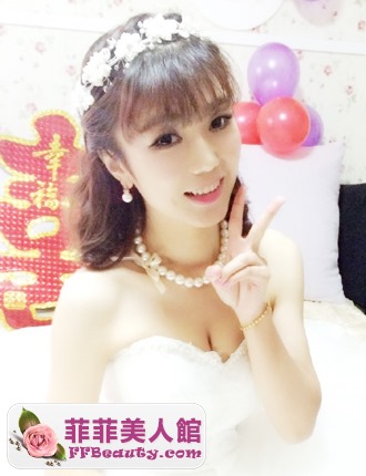 甜美韓式新娘盤髮 西式浪漫婚禮給力推薦