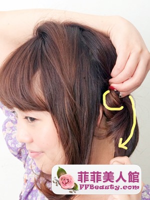 最新韓式花苞頭髮型圖解 清甜又可人