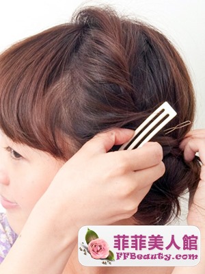 最新韓式花苞頭髮型圖解 清甜又可人