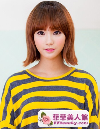 2015年韓國女生髮型 優雅簡約風最顯魅力