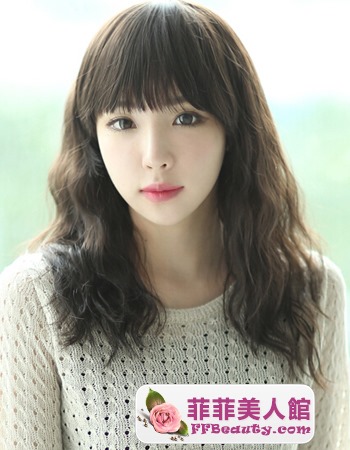 女生韓式中長髮髮型 優雅迷人顯氣質