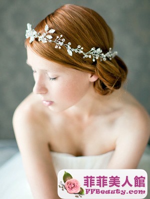 最新歐美新娘髮型圖片精選  簡約風最女神