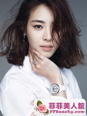 韓系凌亂又甜美的髮型設計  蓬松感最瘦臉