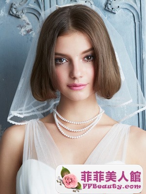 菱形臉適合的新娘髮型設計   氣質髮型打造完美婚禮