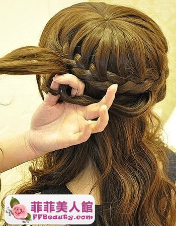 女生編髮髮型教程     簡單幾步打造唯美